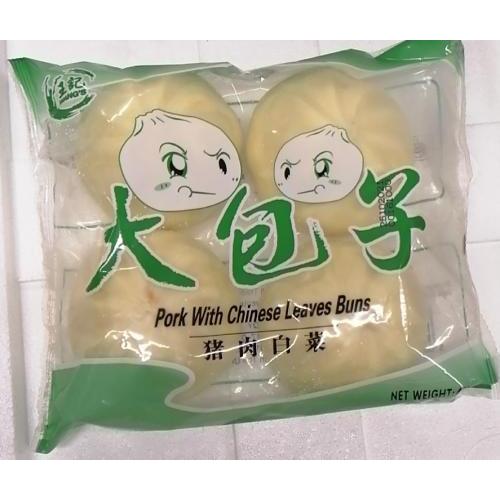 王记猪肉白菜大包子600g