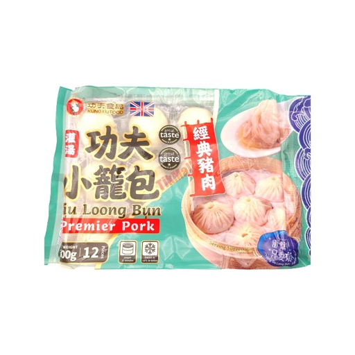 KUNFU Frozen Pork Siu Loong Bun 300g